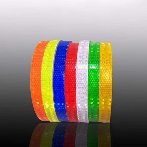 SPRING PARK 8m Car Stickers Reflective Decoration Tapes Motorcycle Bike Body Rim Wheel Strip DIY Supply