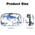 thumbnail image 5 of Shark Waterproof Oxford Cloth Storage Pouch Cable Organizer Cord Organizer Travel Small Bag 5.9x9.44x3.14 in, 5 of 6