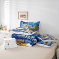 thumbnail image 6 of Manfei Farmhouse Christmas Animals 7 Pieces Full Size Bedding Sets,Western Xmas Festive Full Size Bed in a Bag,Xmas Reversible, 6 of 7