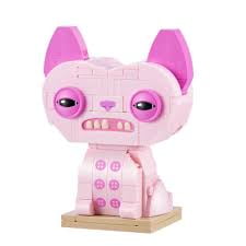 Max Fuggler Wrinkle McStinkles 160-Piece Building Set Pink Alley Cat