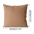 thumbnail image 3 of 45x45cm Pillow CoverFresh Plaid Polka Soft Decorative Cushion Case For BedroomSofa Living Room Dorm White Blue, 3 of 6