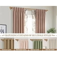 thumbnail image 2 of Wood Double Curtain Rod for Windows 66 to 120 Inches (5.5-10 Feet), 1 Inch Heavy Duty Long Curtain Rods for Windows, Wood Grain Telescoping Drapery Rods with End Caps, 2 of 14
