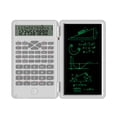 thumbnail image 1 of Scientific Calculator with Erasable Writing Board 240 Functions 2 Line LCD Display Foldable Financial Math, 1 of 8