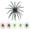 Mixed Color, variant on Jinerra Sea Urchin Soft Lure 6Pcs Super Durable Tentacle Creature Lure for Bass Pike Trout Fishing Easy Catch Saltwater Freshwater Soft Lures 3.6 and 4 Inch TPE