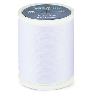 Dual Duty General Purpose Thread, White, Coats & Clark 400yd