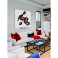 thumbnail image 6 of Marmont Hill "Fumble or Tackled by Norman Rockwell Painting Print on Canvas, 6 of 7