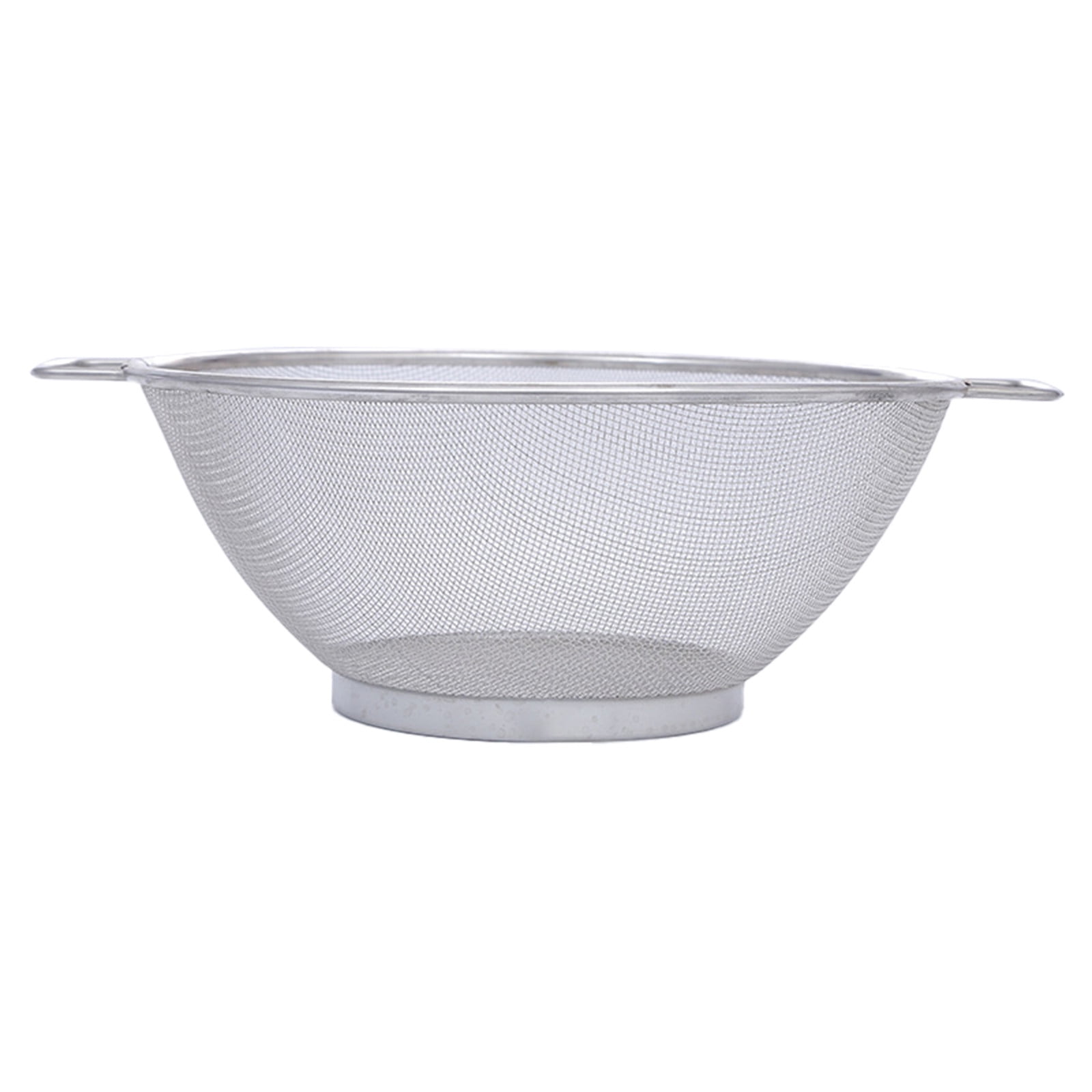 Zerbueate Strainers And Colanders Stainless Steel Rice Washing Sieve Double Ear Washing Basket Drain Drain Basin Household Rice Washing Machine Rice Washing Basin Washing Rice Artifact,