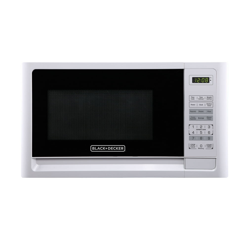 Black & Decker EM925AFOP1 0.9 Cu. Ft. Microwave, White