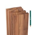 thumbnail image 5 of Walnut Wood Lumber Bundle - 1 X 2 X 18 inches - 12 Board Pack - Kiln Dried Hardwood - S2S - Includes Carpenter Pencil$$Art & Craft, 5 of 5