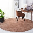 thumbnail image 2 of SAFAVIEH New Orleans Ivory Solid Shag Area Rug, Dark Beig, 6' x 9', 2 of 8