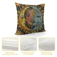 thumbnail image 4 of Qinduosi Boho Throw Pillow Covers in Set of,Sun Moon Flowers Decorative Soft Square Case Home Decor for Sofa Bed Living Room Farmhouse White, 4 of 5