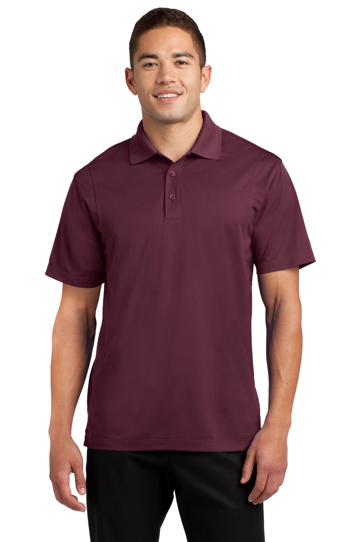 maroon polo
