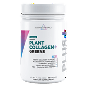 Livingood Daily Plant Based Protein Collagen Powder - Vanilla, 30 Servings
