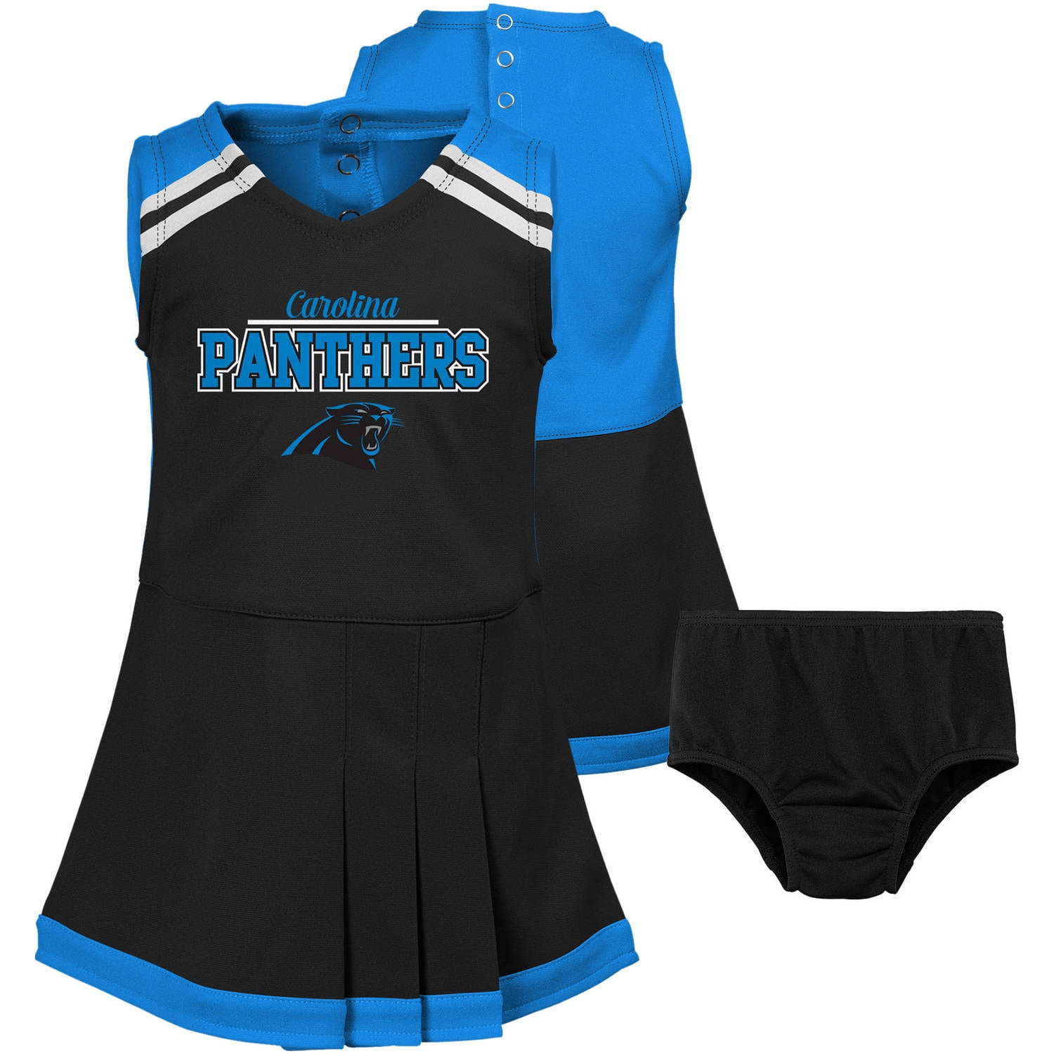 panthers baby cheerleader outfit