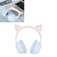 thumbnail image 4 of Auriculares LED Con Oreja De Gato Para Juegos Con Micrófono, 7 Colores, Auriculares Inalámbricos Plegables Para Adultos Y Adolescentes, Sonido Estéreo, Carga Rápida, Y Cable, 4 of 7