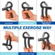 thumbnail image 5 of Ejercitador de manos Grip Strength Trainer AIXPI de 5 a 60 kg, color negro, 1 paquete, 5 of 6