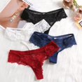 thumbnail image 2 of TrowBridge-tangas sexys para mujer, ropa interior de encaje dulce, lencería hueca, calientes Bragas, Tanga acogedor para niñas, 2 of 4