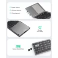 thumbnail image 3 of Mini Folding Wireless Bluetooth Keyboard With Touchpad for Laptop Tablet Phone, 3 of 8