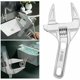 thumbnail image 3 of Llave ajustable de gran apertura Herramientas de reparación de llave ajustable para baño/lavabo/tuerca de tubería, 3 of 5