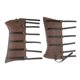 thumbnail image 4 of Cubierta de botas Macarena estilo Retro protectores de piernas de cuero PU Negro, 4 of 7