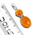 thumbnail image 2 of Amber Pendant 925 Sterling Silver Handmade Jewelry, 2 of 3