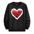 thumbnail image 6 of PNTUTB Men's Casual Long Sleeve Crew Neck Valentine's Day Fashion Print Pullover Loose Comfortable Sweatshirts, 6 of 6