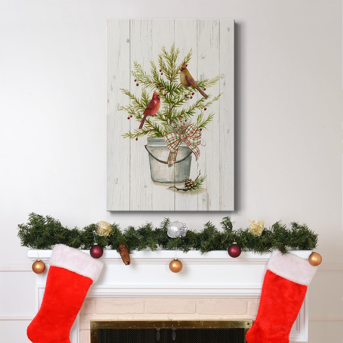 Winter Pine I- Gallery Wrapped Canvas