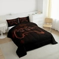 thumbnail image 3 of Feelyou Game Console Lover Queen Comforter Set, Modern Honeycomb Geometry Bedding Sets, Teen Boy Girl Kid Reversible Bedding Comforter Set, Breathable Home Decor, 3-Piece, 3 of 8