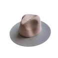 thumbnail image 3 of AJGRHE Classic Unisex Tone Wide Brim Panama Hat For Sun Beach And Summer Outdoors Panama Hat Sun Hat Straw Fedora Hat for Men Women Wide Brim Summer Beach Hat Pink One Size, 3 of 3