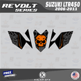 thumbnail image 3 of Kalair GFX Graphics Kit for Suzuki ATV LTR 450 (2006-2011) Revolt Series, 3 of 5