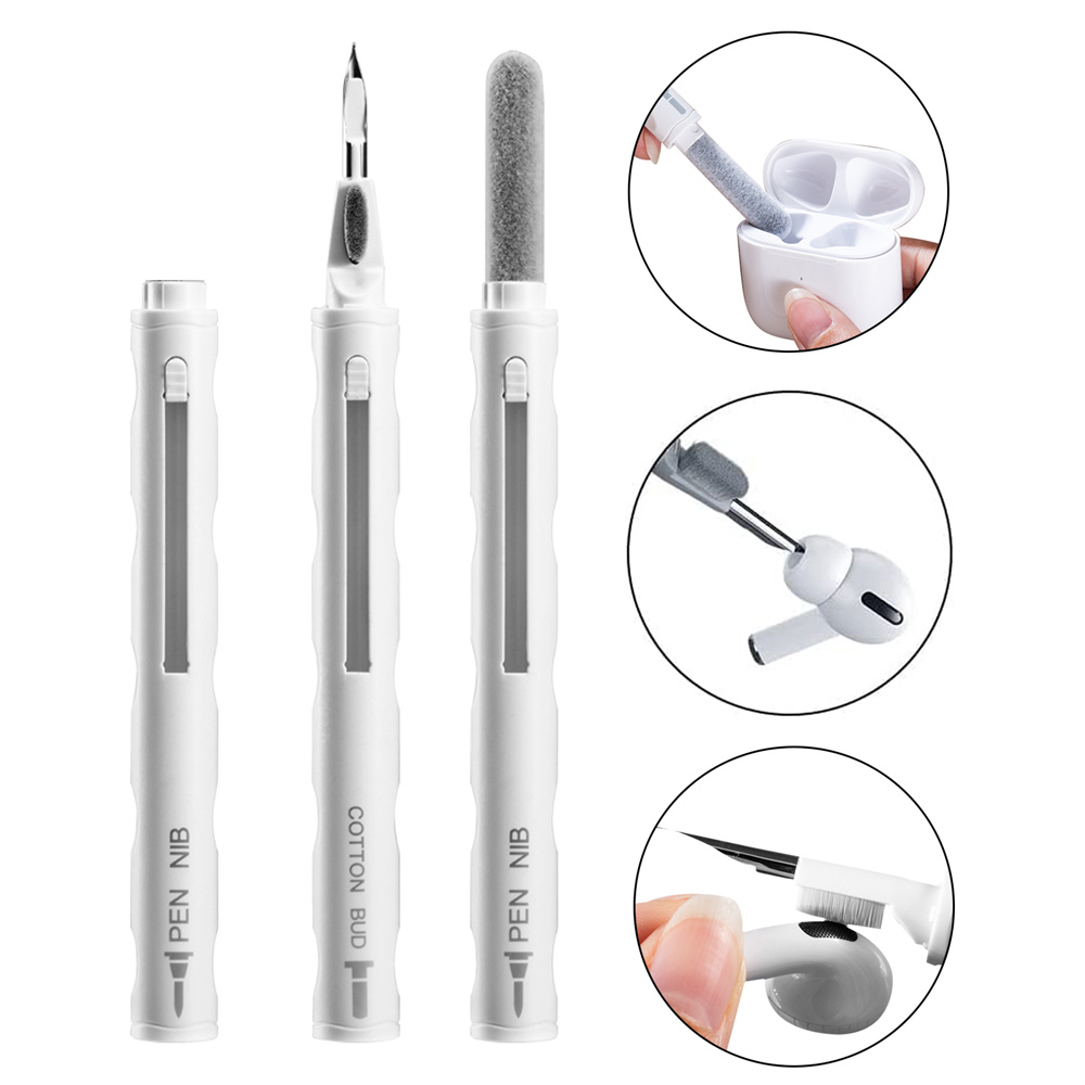 Cleaning Kit, for Airpods Pro 1 2 Bluetooth Earbuds Cleaning Pen Airpods Pro Case Cleaning Tool