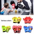 thumbnail image 4 of Sonducket 1 par de guantes de boxeo para niños, saco de boxeo deportivo de cuero PU, guantes de entrenamiento para niños, guante de entrenamiento de Boxeo Rosado Sonducket OD000223-01, 4 of 6
