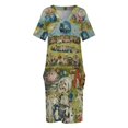 thumbnail image 4 of El Bosco - El Jardín de las Delicias (panel central) Vestido holgado con bolsillos vestidos verano, 4 of 7