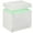 Blanc, variante sur HOMCOM Table de Chevet, Table d'Appoint avec Lumières DEL, pour Chambre