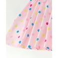 thumbnail image 7 of Little Girls Clothes Little Girls Polka Dots Dress 6Y Girls Summer Dress 7Y Girls Sundress Sleeveless Dress with Cute Bag Pink, 7 of 7