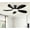 Black, variant on PHORUS 48in Ceiling Fan with Lights Modern Fan Light with Remote Dimmable LED White for Bedroom Living Room