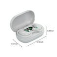 thumbnail image 3 of Los auriculares inalámbricos Bluetooth no son intraaurales, y los mini auriculares invisibles para dormir pueden reducir el ruido y usarse durante el sueño., 3 of 7