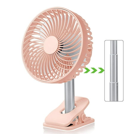 

Battery Operated Clip on Mini Desk Fan