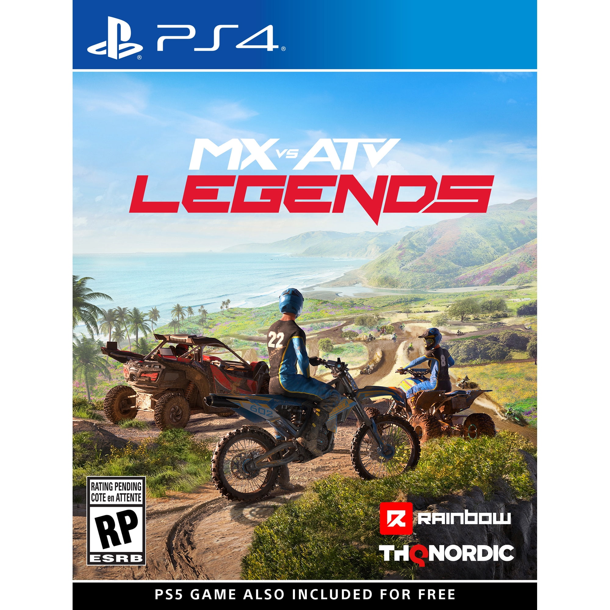 MX vs ATV: Legends, THQ Nordic, PlayStation 4, 811994023278
