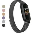 thumbnail image 1 of HCTian pour Fitbit Inspire 3 Bracelets Femmes Hommes, Bracelet en Maille Métallique en Acier Inoxydable Réglable Bracelet Magnétique de Remplacement Compatible avec Fitbit Inspire 3 Tracker D\'entraînement Physique, 1 of 6