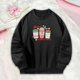 thumbnail image 3 of Jersey informal, sudadera suave y elegante, Tops para senderismo, pesca, uso diario XL Yuyangstore Jersey de mujer, 3 of 8