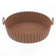 thumbnail image 1 of Round Thickened Silicone Fryer Liner - Food Grade, Flexible, Reusable, Easy to Clean, 1 of 5