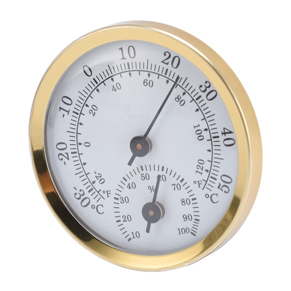 Wall , Wide Application Fahrenheit Celsius Indoor Hygrometer -34 degrees Celsius To 54 degrees Celsius for Home