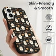 thumbnail image 5 of Compatible with Iphone 16 Case - Cute Soft Cute Cartoon Ghost Halloween Silicone Case Compatible with Iphone 16 Phone Case for Women Men, 5 of 6