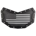 thumbnail image 1 of Rejilla de parachoques delantero Sunnimix estilo bandera estadounidense Malla central, 1 of 8