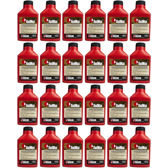 5.2oz Bottle RedMax Synthetic 2-Stroke Engine Oil Fuel Stabilizer 50:1 Mix 24PK