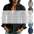thumbnail image 3 of Men Floral Print Button up Shirts Casual Long Sleeve Slim Fit Blouse with Pocket Lightweight Bohemian Clothes, 3 of 5