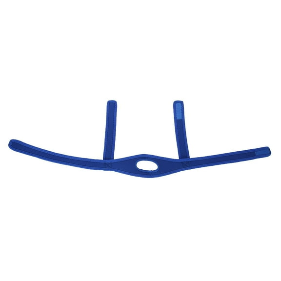 Anti Snor-ing Chin Strap, 2 Colors Unisex Sleeping Anti Snoring St-op Sno-ing Headband Jaw Support Strap Belt, Efficient Reduce Snoring, Adjustabl Sleep Chin Strap blue