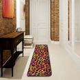 thumbnail image 6 of Dailycode Hallway Runner Rug 2x6 Non Slip Absorbent Soft Floor Mat for Home Kitchen Bedroom Entrance Colorful Leopard Print, 6 of 7
