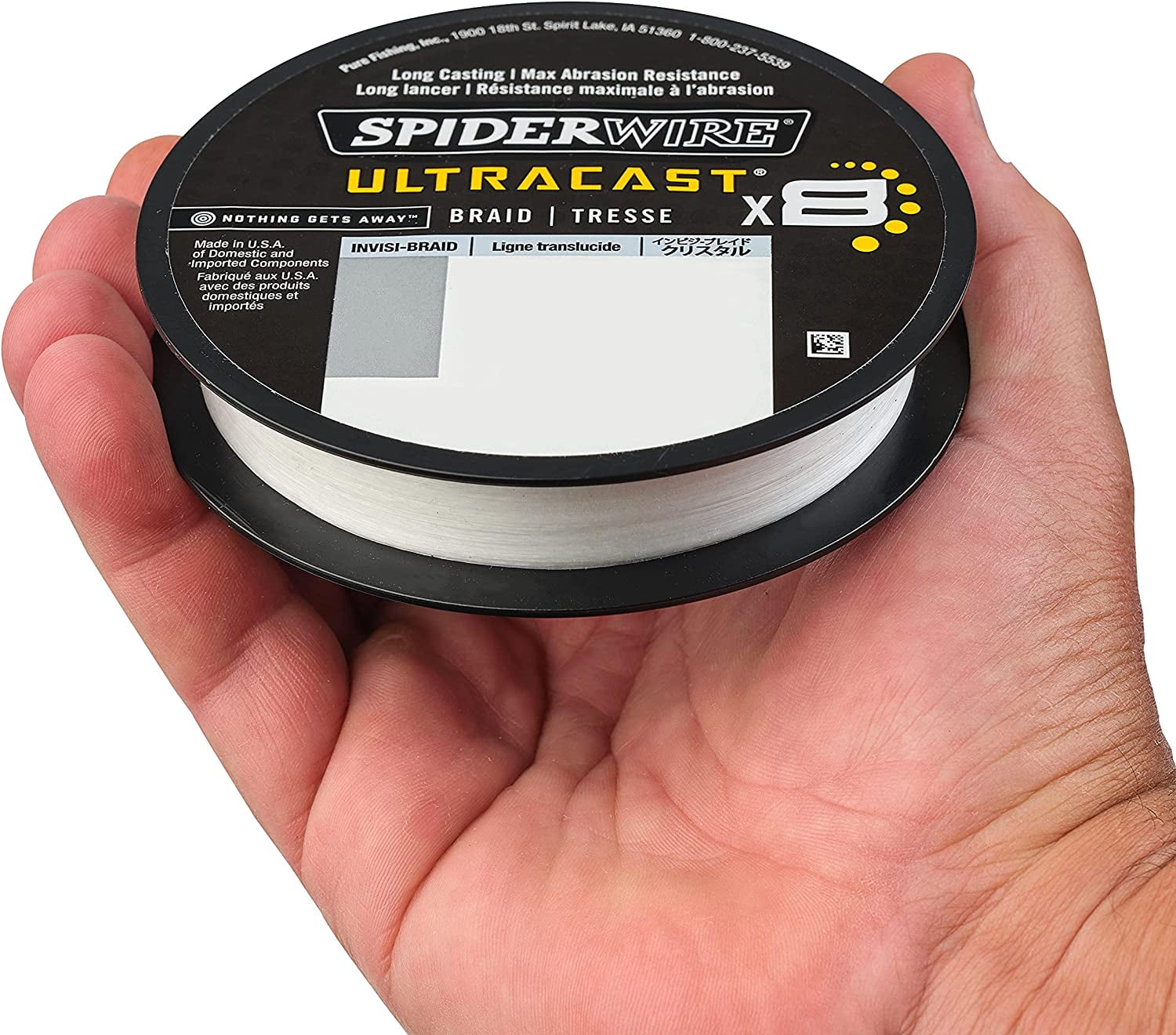 SpiderWire Ultracast 30lb Braid + Vanish 50lb Fluorocarbon Dual Spool 